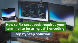 How to Fix cocoapods requires your terminal to be using utf8 encoding  Step by Step Solution [upl. by Natasha]