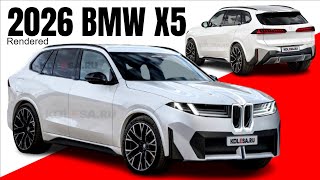 New 2026 BMW X5 Rendered [upl. by Ahsimaj904]