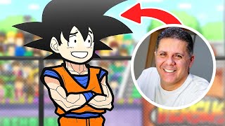 GOKU VERSUS REBOSTEIO Com os Dubladores Originais IA [upl. by Palmira]