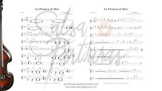 LA PROMESA DE DIOS LALO RODRIGUEZ Sheet Music for Orchestra SALSA PARTITURAS [upl. by Llertniuq988]