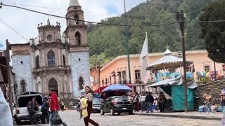 Recorriendo las calles de Angangueo Michoacán MX🇲🇽 donde pasaremos la noche [upl. by Leiand]