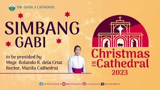 Simbang Gabi  December 23 2023 800pm [upl. by Alleber542]