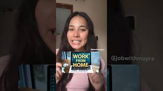 Work From Job for Freshers  No Investment  Free newvacancy2024 newjobs workfromhome remotejob [upl. by Schmitt]