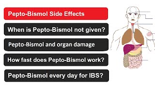 Pepto Bismol Side Effects [upl. by Joanie132]