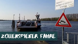 Zollenspieker Fähre  Einmal über die Elbe und zurück [upl. by Notsahc]