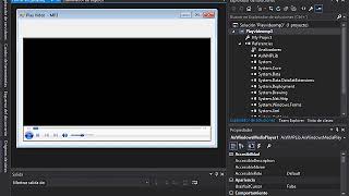 Visual Basic 2015 Reproductor MP3  MP4 [upl. by Seigler]