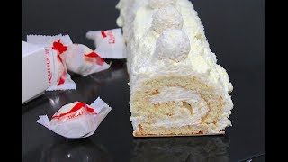 MAGNIFIQUE BUCHE CREME RAFFAELLO HYPER FACILE [upl. by Kissiah]