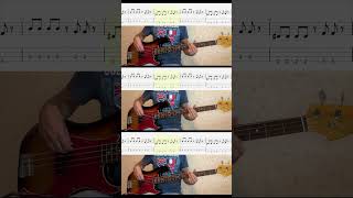 Щенки  Соберись Bass verse 1 amp Tabs basstabs bassplayer basscover guitar shorts [upl. by Sandell]