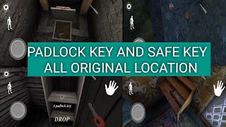 Granny 3 padlock key and safe key locationsHow to find padlock key and safe key in granny 3 [upl. by Notyarb847]