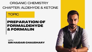 Preparation of Formaldehyde amp Formalin Laboratory Preparation  industrial preparation [upl. by Clarinda488]