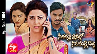 Seethamma Vakitlo Sirimalle Chettu  14th January 2021  Full Episode No 1604  ETV Telugu [upl. by Attenyl]