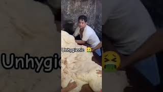 unhygienic food 🤮 rusk making viral video food unhealthy viral desi share subscribe [upl. by Otsirave25]