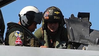 News Strike  Philippine Pilots Take a Ride on Marine Corps Fighter Jets [upl. by Roane81]