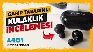 A101e Gelen Piranha Bluetooth Kulaklık 9958M  Kutu Açılışı amp İnceleme [upl. by Tonia92]