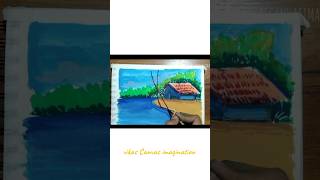 Poster colour painting for beginners  ytshorts postercolour painting [upl. by Dare]