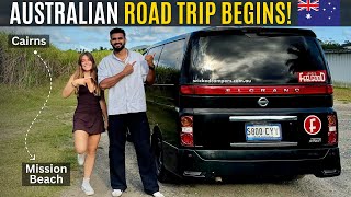 Australian East Coast Road Trip  Day 1 Cairns to Mission Beach 🇦🇺 [upl. by Kev]