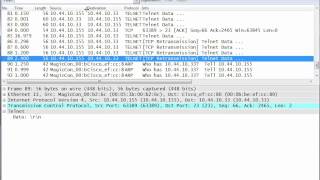 Observing TCP retransmissions with Wireshark [upl. by Maurilla]