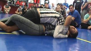 Cora Sek vs CJ Dominguez  Jiu Jitsu Kumite 13 [upl. by Irrek]