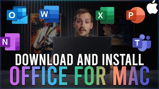 2024 Update How to Download and Install Office for Mac [upl. by Daggett795]