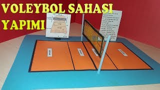 Voleybol Sahası Yapımı [upl. by Peggi138]