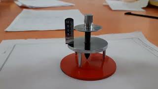 To measure radius of curved surface using spherometer  Physics experiment  spherometer  Class 11 [upl. by Kerwinn]