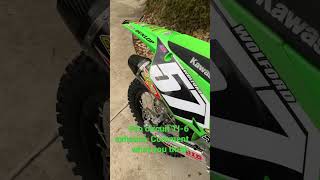 KX250 gets a pro circuit TI6 exhaust system [upl. by Deraj]