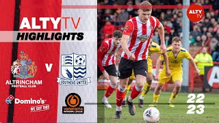 ALTRINCHAM Vs SOUTHEND UNITED  Extended Match Highlights  25032023 [upl. by Nrobyalc535]