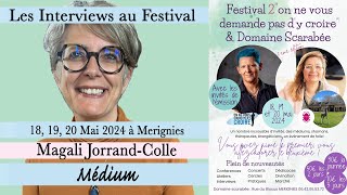 LES INTERVIEWS DU FESTIVAL  Magali JorrandColle [upl. by Westfahl627]