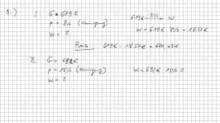 Prozentrechnung Schwierige Grundaufgaben  Aufgabe 56 [upl. by Kenleigh]