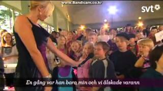 Sanna Nielsen  Teddybjörnen Fredriksson Live  Den Flyggande Mattan [upl. by Atirys]