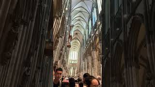 Längsschiff des Kölner Dom mit Orgel [upl. by Acirfa]