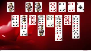 Solution to freecell game 1941 in HD [upl. by Yanehc]