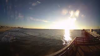 Todays 11302024 Margate Sunrise from Margate Fishing Pier [upl. by Woo]