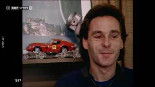 F1 1987 Interview Gerhard Berger über Enzo Ferrari  ORF 1987 [upl. by Merchant]