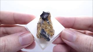 Minerales de Colección  Casiterita  Cassiterite  S Bartolomé de Penouta  Galicia  España [upl. by Ahsel]