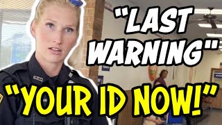 Hot Female Cops OWNED And Dismissed  Cops AFRAID Of Cameras  1st Amendment Audit [upl. by Harwin]