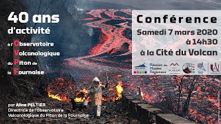 40 ans dactivité à lObservatoire Volcanologique du Piton de la Fournaise [upl. by Jarrow194]