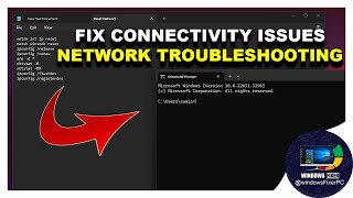 Essential Network Troubleshooting Commands for Windows Fix all Network issue with CMD [upl. by Nosna]