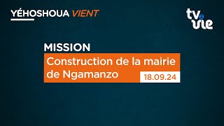 Construction de la mairie de Ngamanzo [upl. by Rehpotsyrhc777]