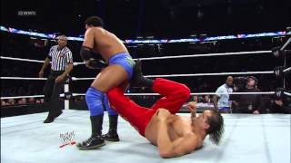 The Great Khali vs Darren Young WWE Superstars April 12 2013 [upl. by Kirkpatrick]