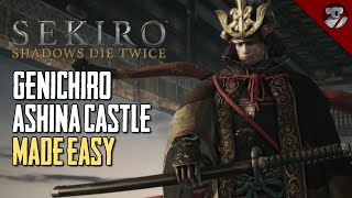 Genichiro Guide  Ashina Castle  Sekiro [upl. by Godber]