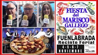 FERIA DEL MARISCO GALLEGO DE FUENLABRADA 2021 [upl. by Aicirtam]