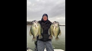 Slab Crappies and big bass on Newton Lake IL [upl. by Eirallih862]