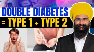 High Insulin Dose Risk in Double Diabetes type 1  type 2 [upl. by Rana3]