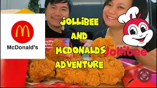 JOLLIBEE AND McDonald’s FROM CHICKENJOY 🍗 TO BIG MACS 🍔 ADVENTURE  Mukbang  asmr  eat [upl. by Eiroc690]