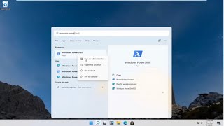 How to Open Windows PowerShell in Windows 11 Tutorial [upl. by Clio]