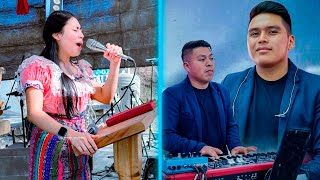 Marisol Chach 🤩 CANTANDO COROS feat Los Ungidos de Cristo [upl. by Zat456]