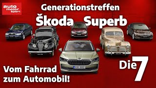 Eine unglaubliche Entwicklung 7 Fakten über den Skoda Superb  auto motor und sport [upl. by Anoo]