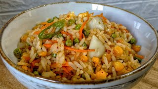 Fried Rice with Leftover Rice [upl. by Resor]