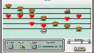 Mario Paint  Moon Level theme from Duck Tales NES [upl. by Inahteb966]